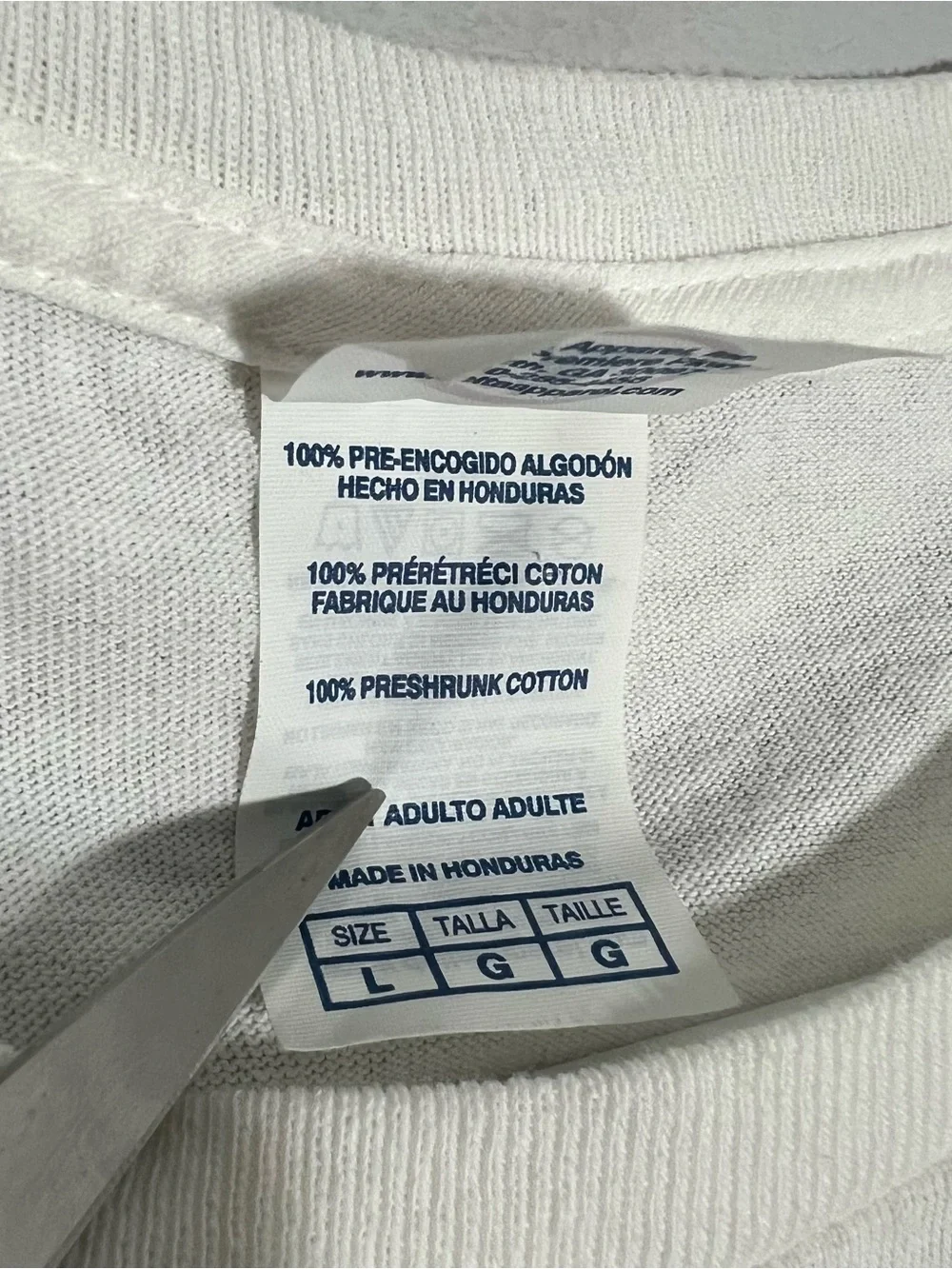 Vintage Mni Wiconi Water Is Life Indian White Short Sleeve T-Shirt Adult Large